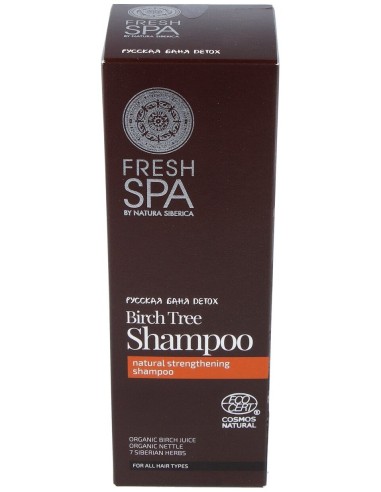 Natura Siberica Bania Fresh Spa Champ£ De Abedul, Fortificante 300 Ml