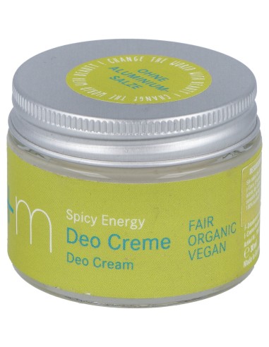 I+M Naturkosmetik Berlin Spicy Energy Desodorante Crema 30Ml