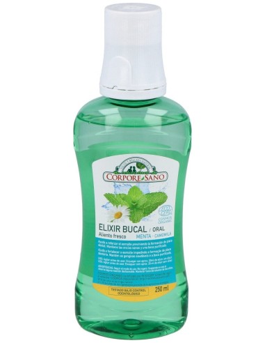 Corpore Sano Colutorio Aloe Menta Camom Eco 250Ml