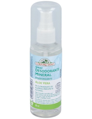 Corpore Sano Desodorante Spray Alumbre Y Aloe Vera 80Ml