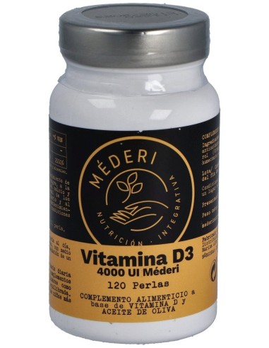 Vitamina D3 4000Ui 120 Perlas