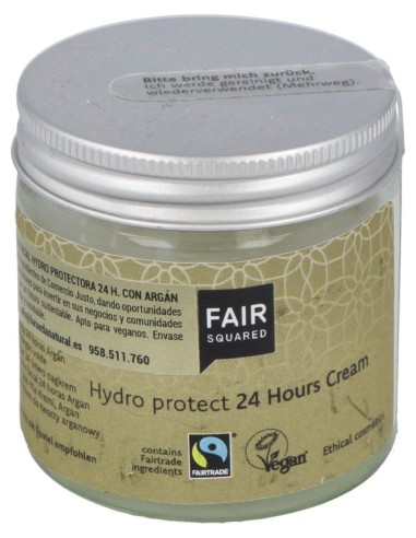 Fair Squared Crema Hydro Protectora 24H Argan 50Ml