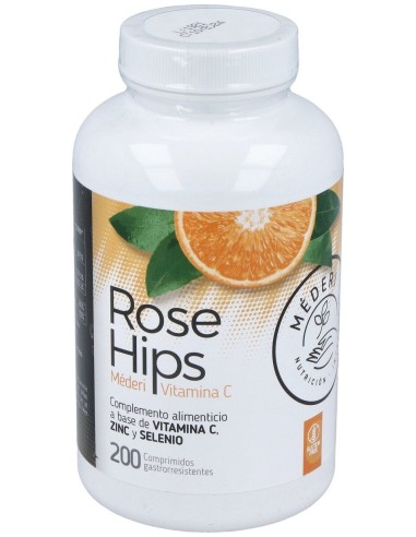 Méderi Rose Hips Vit C + Zn + Se 200Comp