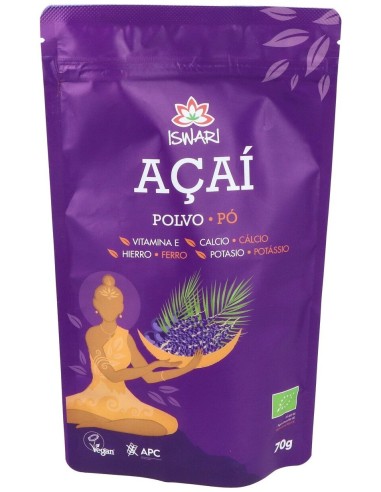 Açai Liofilizado Superalimento 70Gr. Bio