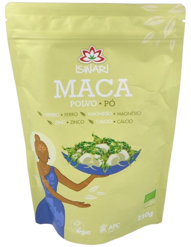 Iswari Maca En Polvo 250G Bio