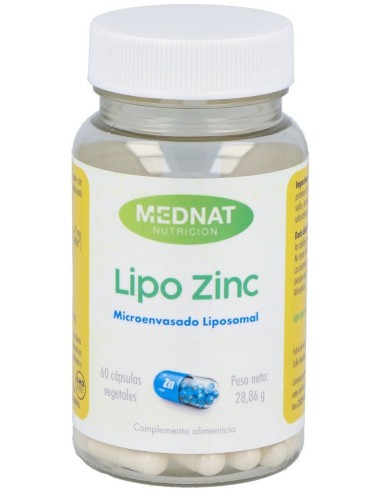 Mednat Lipo Zinc 60Caps