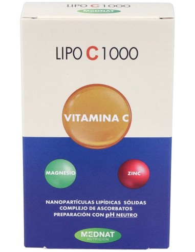 Lipo C 1000 Vitamina C Liposomada 60Cap.