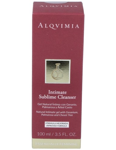 Alqvimia Gel Íntimo Geranio Palmarosa Árbol Casto 100Ml