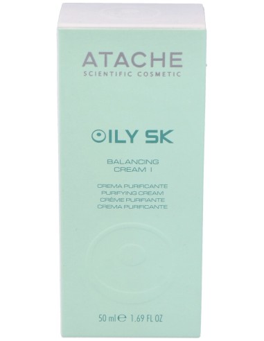 Atache Crema Hidratante Oily Sk Balancing 50Ml