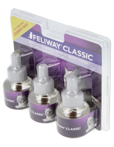 Feliway Classic Pack Recambio 3Meses