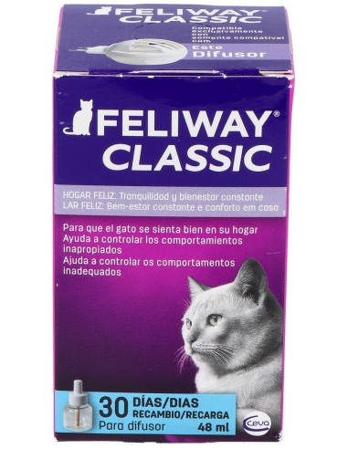 Feliway Classic Recambio 48Ml. 1Mes