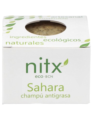 Nitx Sahara Antigras Champu Solido 85G