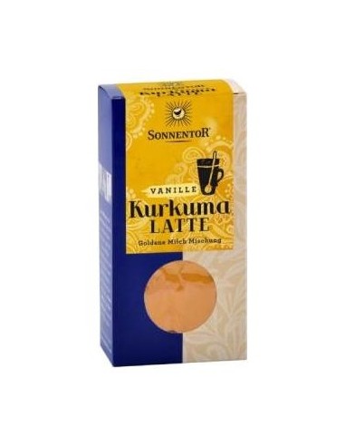 Sonnentor Curcuma Latte Vainilla Leche Dorada Bio 60G