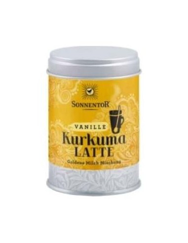 Curcuma Latte Vainilla Leche Dorada Lata 60Gr. Bio