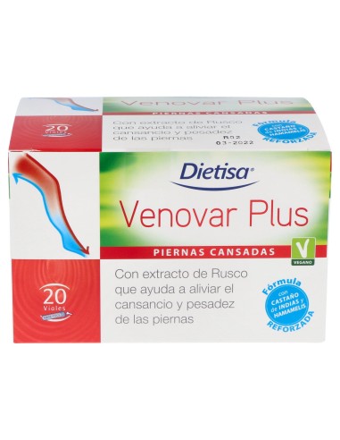 Dietisa Venovar Plus 15 Viales X 15 Ml