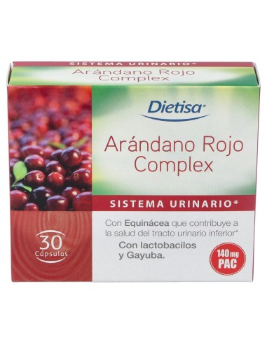 Dietisa Arándano Rojo Complex 30Cáps