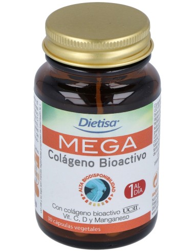 Dietisa Mega Colageno Bioactivo 30 Cáps