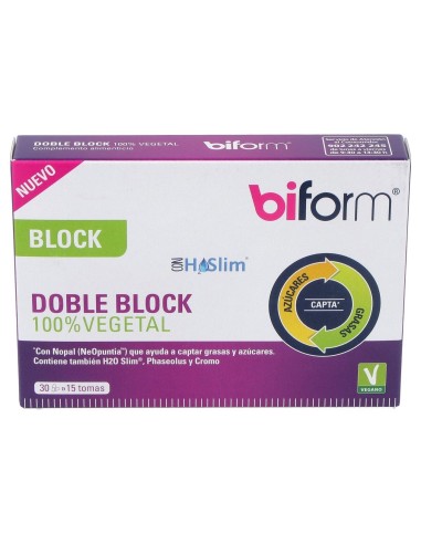 Biform Doble Block Vegano 30Cap.