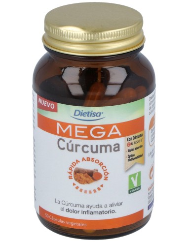 Dietisa Mega Curcuma 50 Capsulas