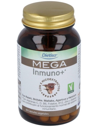 Dietisa Mega Inmuno + 60 Cáps