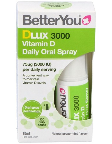 Dlux 3000 Vit D Spray Oral 15Ml.
