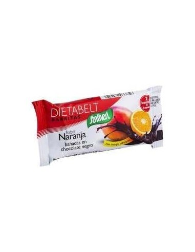 Santiveri Dietabelt Barritas Choco Negro Naranja 16Uds