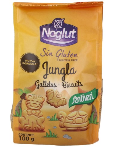 Santiveri   Noglut Galletas Jungla 100G