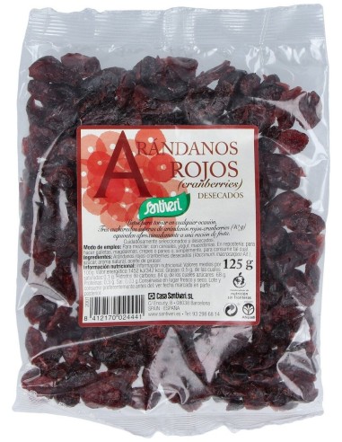 Santiveri Arándanos Rojos Desecados 125G