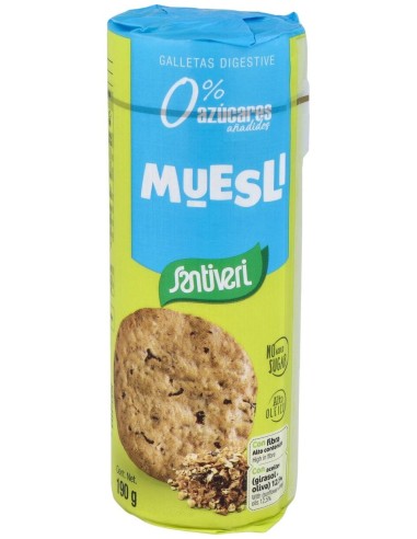 Galletas Digestive Muesli 0% Azucares190Gr.