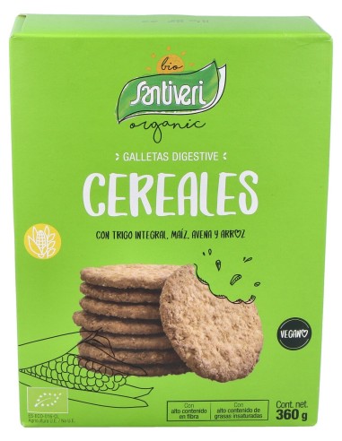 Galletas Digestive Cereales 2 Paquetes 330Gr Bio