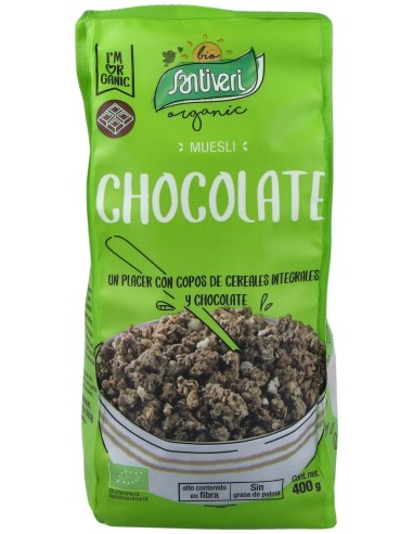 Santiveri Muesli Crunchy Chocolate Bio 400Gr