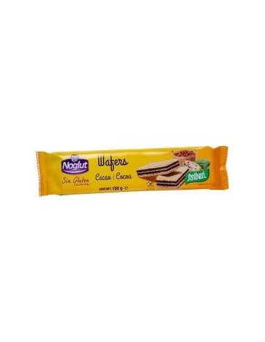 Noglut Wafers Rellenos De Cacao 150Gr