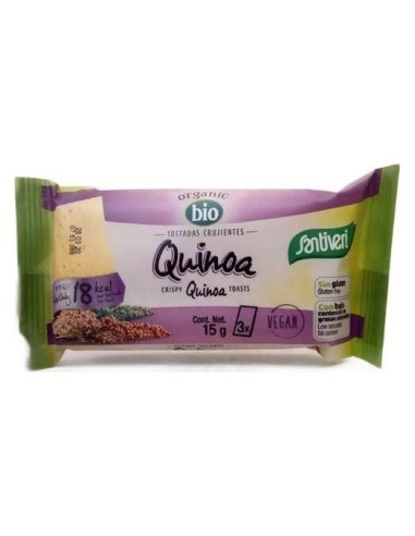 Santiveri Tostadas Ligeras Quinoa Bio 15G