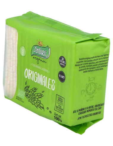 Santiveri Tostadas Ligeras Originales Bio Vegano 100G