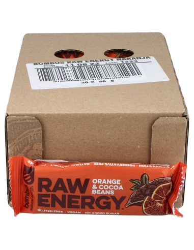 Santiveri Bombus Raw Energy Naranja 50G