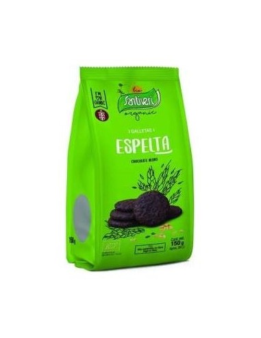 Santiveri Organic Galletas Espelta Chocolate Negro 150G