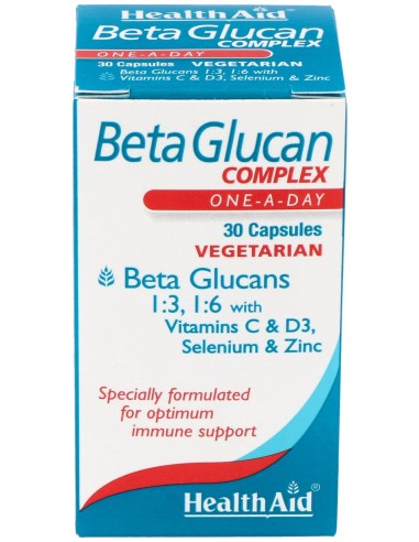 Health Aid Betaglucan Complex 30Caps