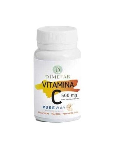Dimefar Vitamina C Pureway-C 500Mg 30Caps