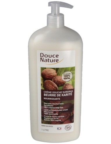 Douce Nature Gel Baño Manteca Karite Eco 1000Ml