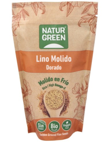 Naturgreen Semillas De Lino Dorado Molido Bio 225G