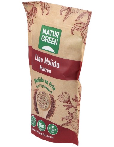 Naturgreen Semillas De Lino Marrón Ecológico 225G