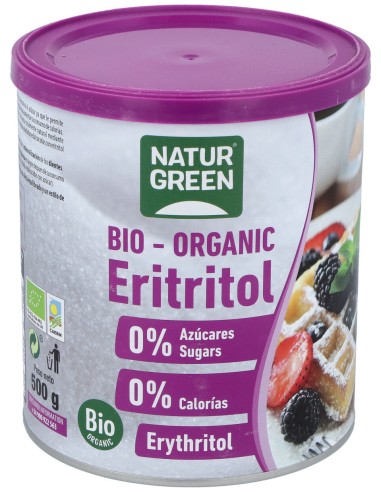 Eritritol Endulzante 500Gr. Bio