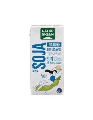 Naturgreen Bebida Ecológica De Soja Natural 1 L