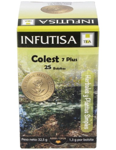 Infutisa Colest 7 Plus Infusion 24 Bolsitas