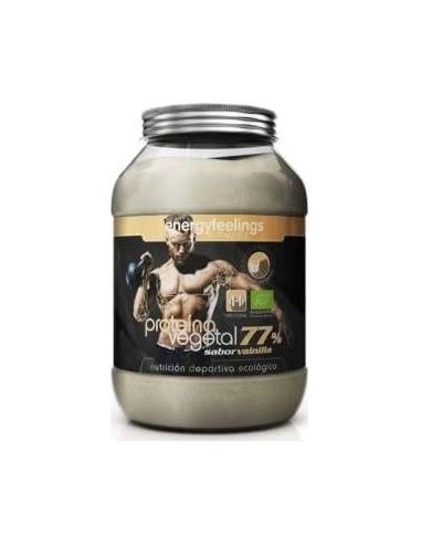 Proteina Vegana 77% Vainilla 1,5Kg.