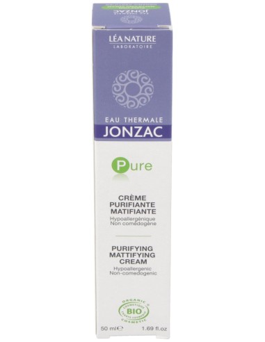 Jonzac Pure Crema Purificante-Matificante 50Ml