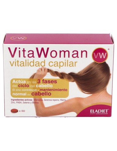 Eladiet Vita Woman Vitalidad Capilar 60Comp