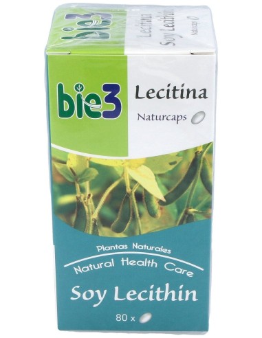 Bie 3 Lecitina De Soja 500 Mg 80 Caps