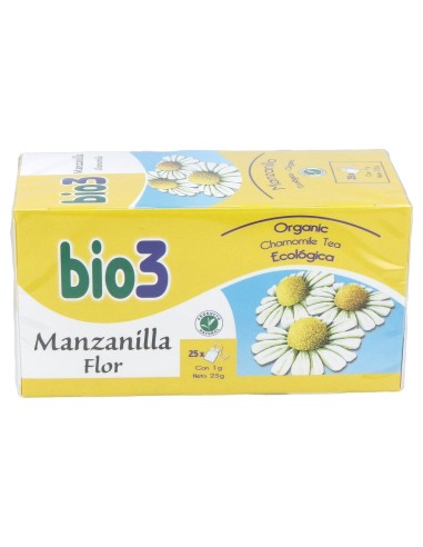 Bie3 Manzanilla Flor Infusion 25Sbrs. Bio