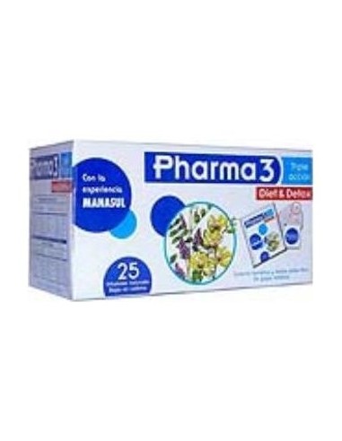 Bie3 Pharma 3 Diet &Amp Detox Infusion 25Sbrs.
